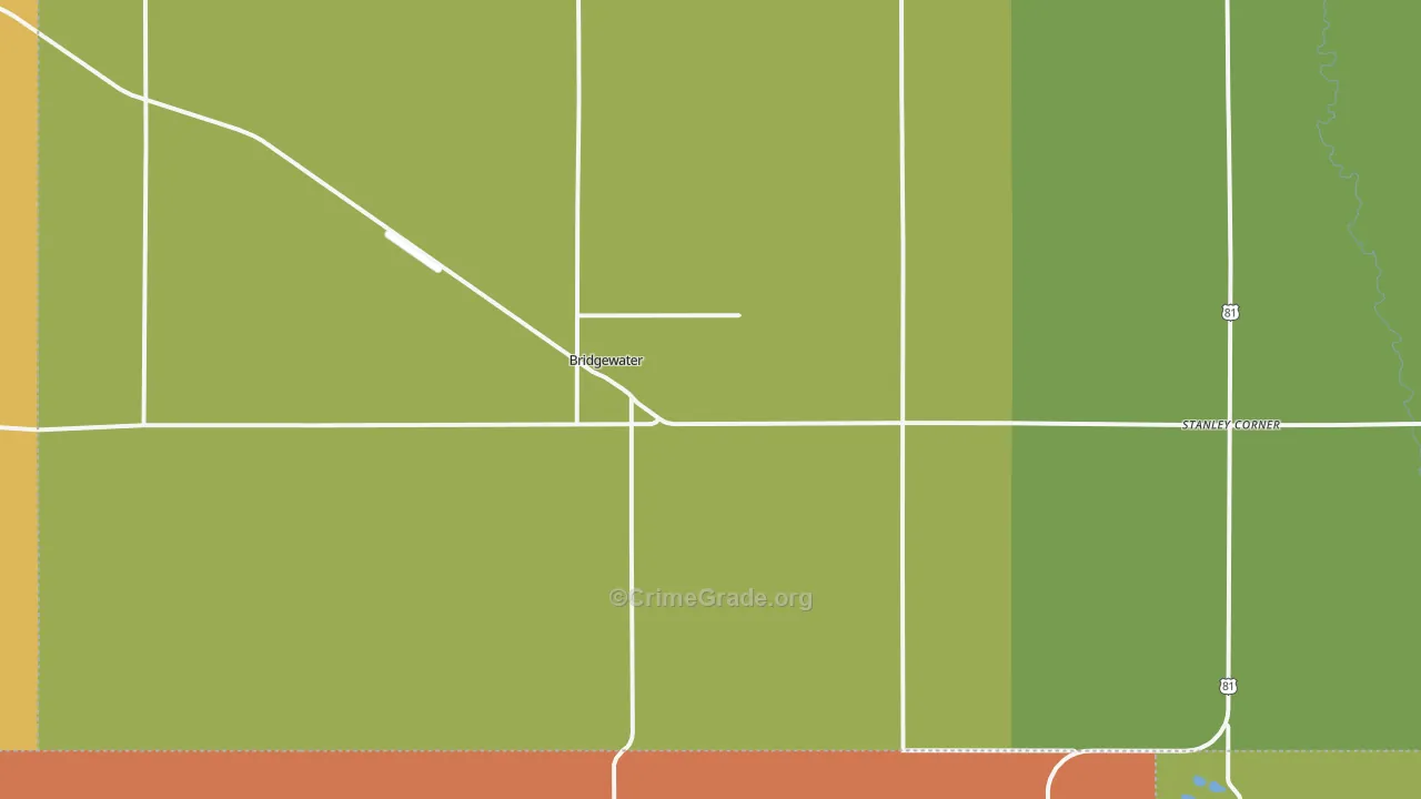 57319, SD Map of Drug-Related Crime Rates