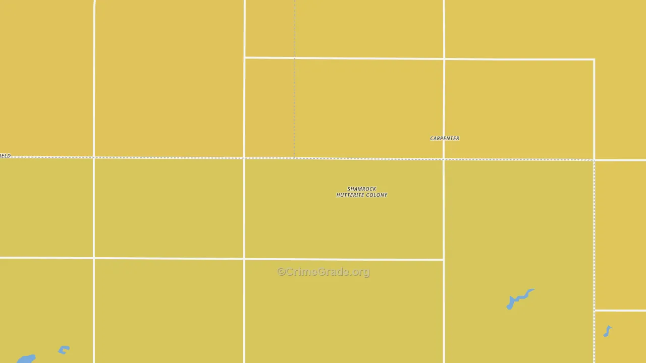 57322, SD Map of Drug-Related Crime Rates
