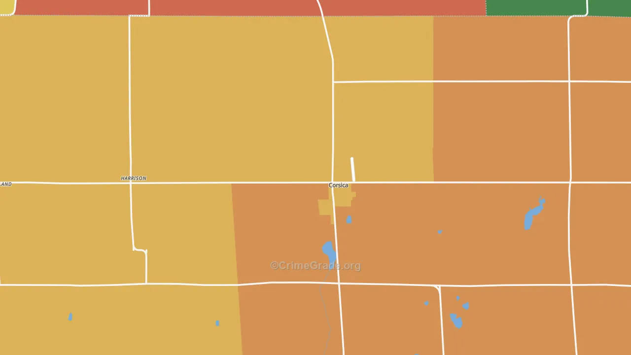 57328, SD Map of Drug-Related Crime Rates