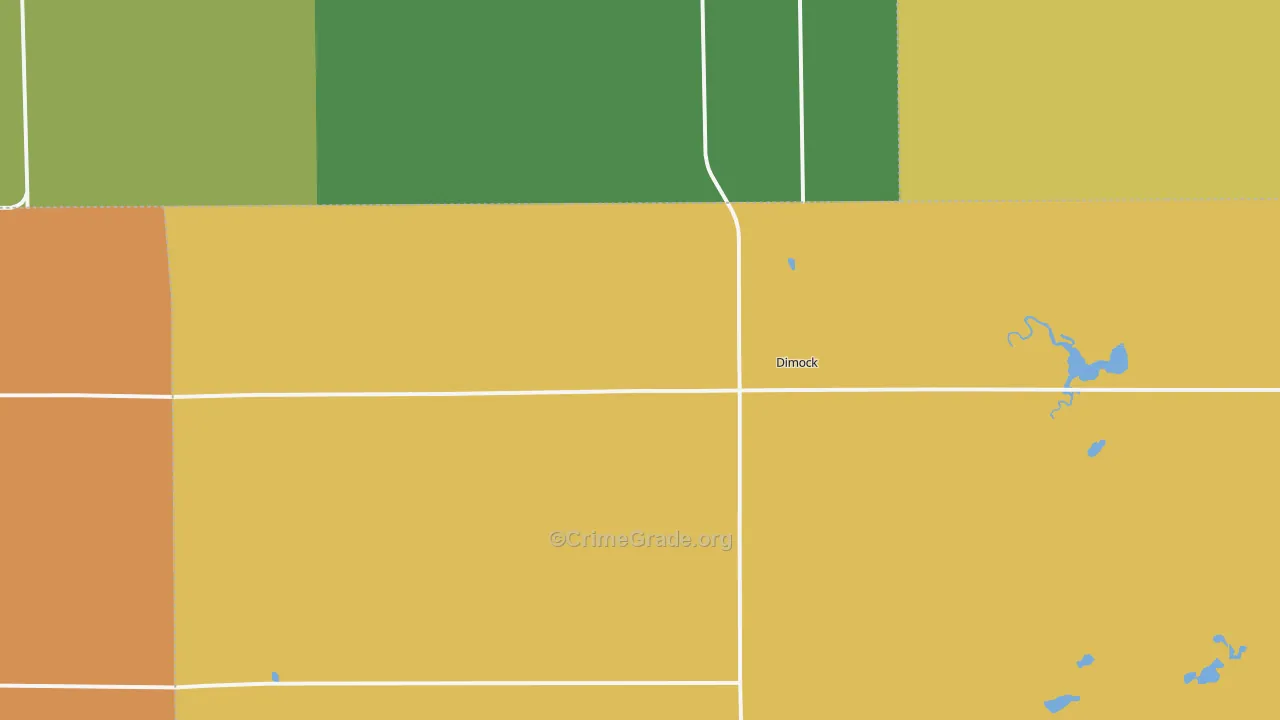 57331, SD Map of Drug-Related Crime Rates