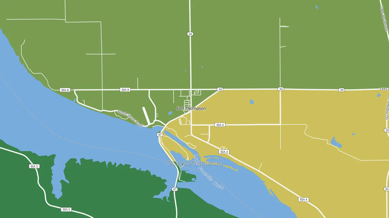 57339, SD Map of Drug-Related Crime Rates