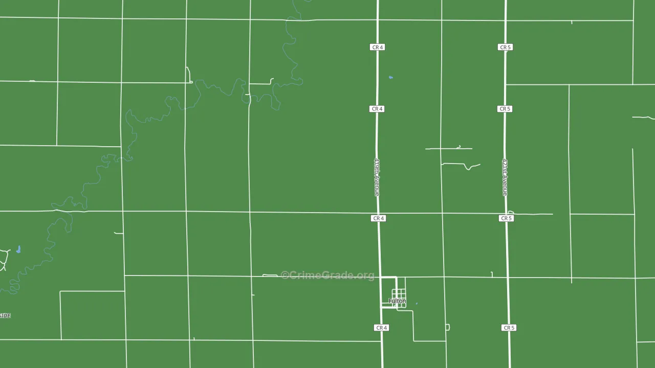 57340, SD Map of Drug-Related Crime Rates
