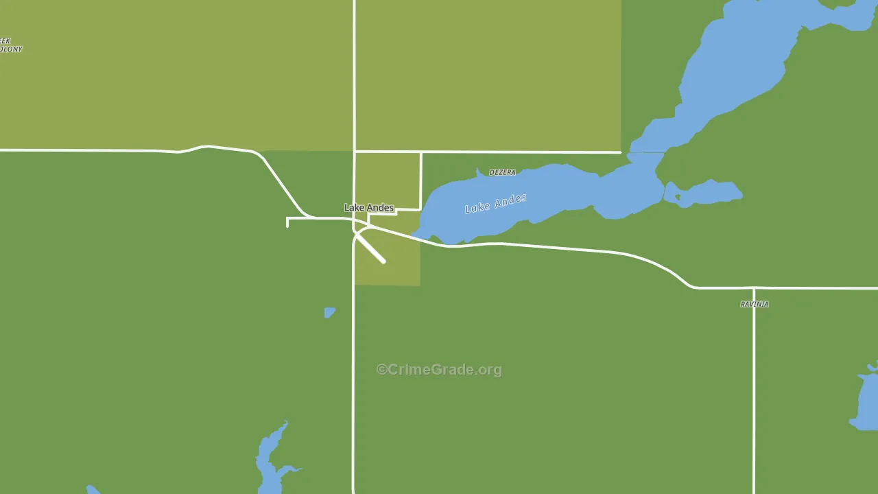 57356, SD Map of Drug-Related Crime Rates