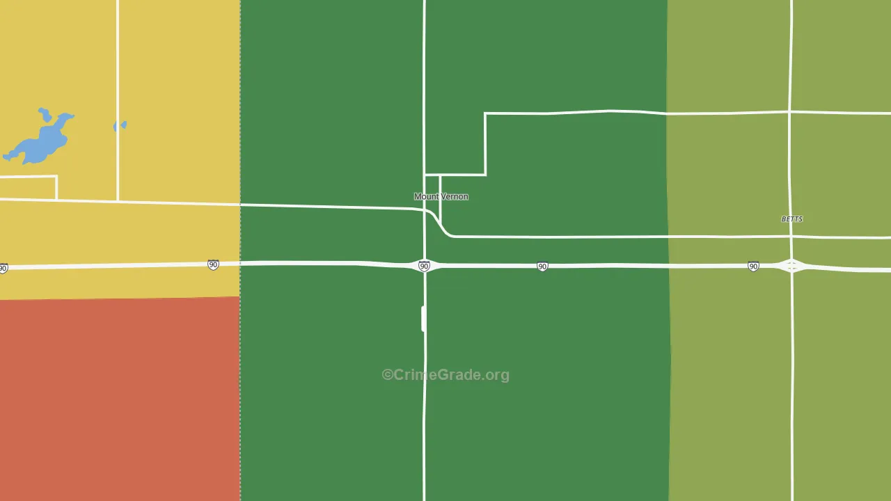 57363, SD Map of Drug-Related Crime Rates