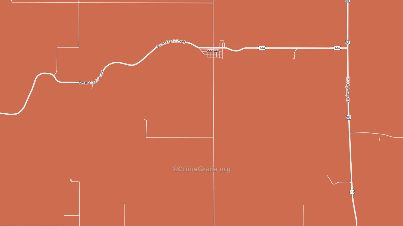 57420, SD Map of Drug-Related Crime Rates