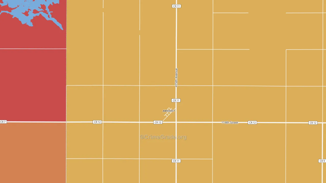 57421, SD Map of Drug-Related Crime Rates