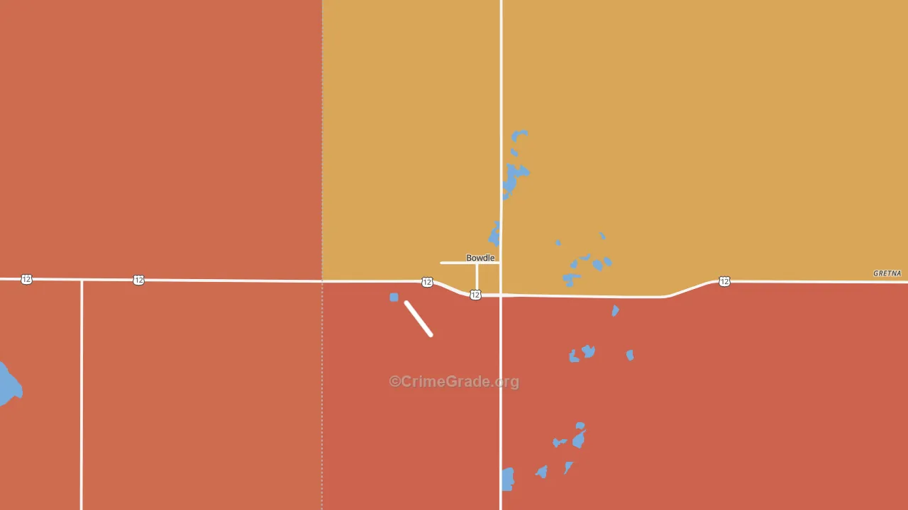 57428, SD Map of Drug-Related Crime Rates