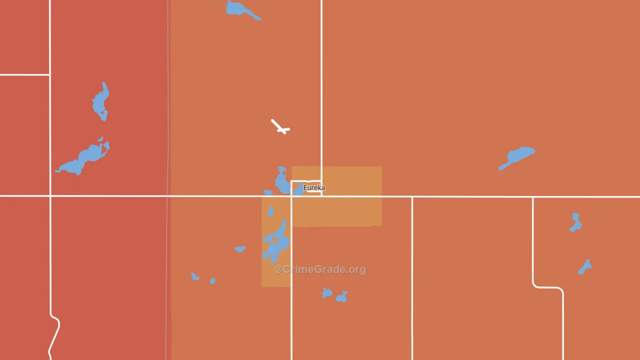 57437, SD Map of Drug-Related Crime Rates