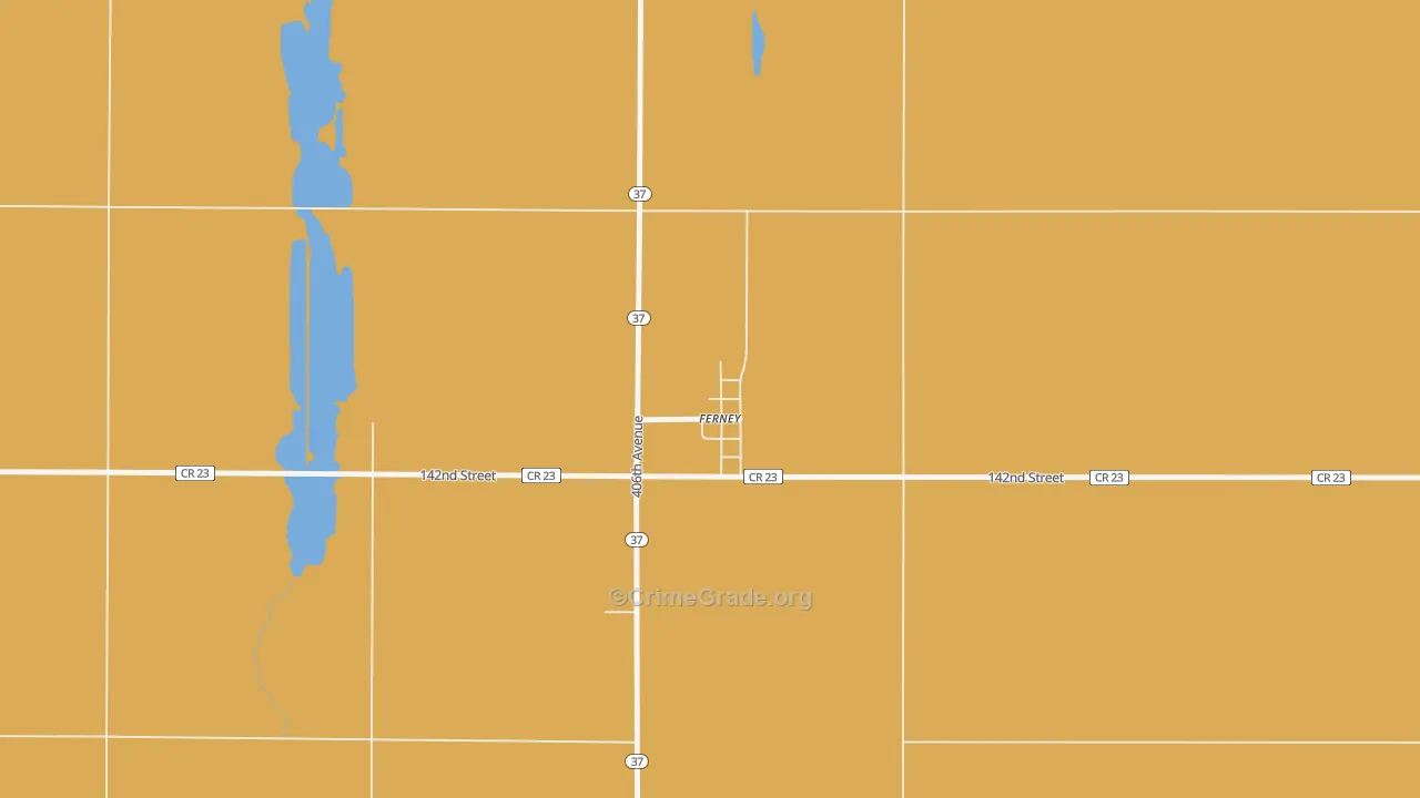 57439, SD Map of Drug-Related Crime Rates