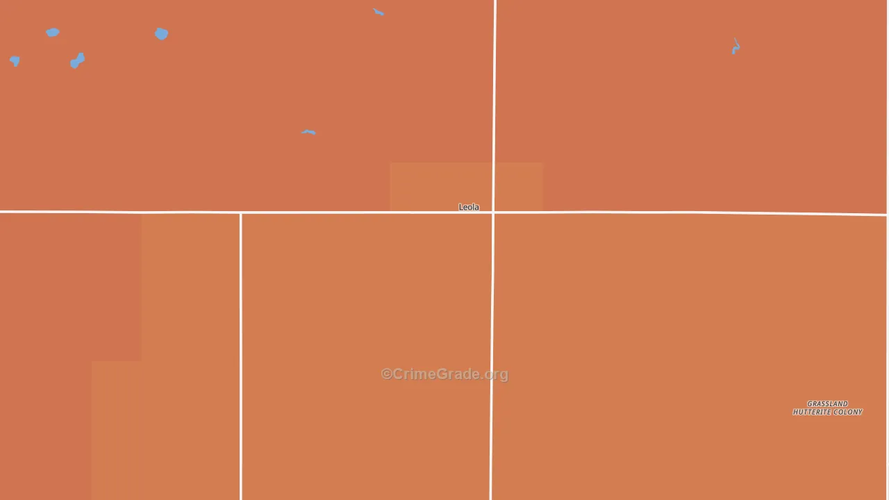 57456, SD Map of Drug-Related Crime Rates