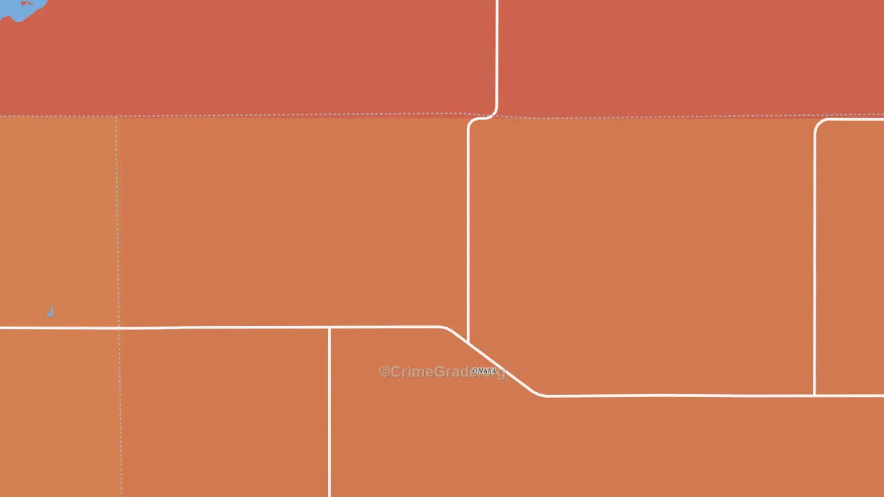57466, SD Map of Drug-Related Crime Rates