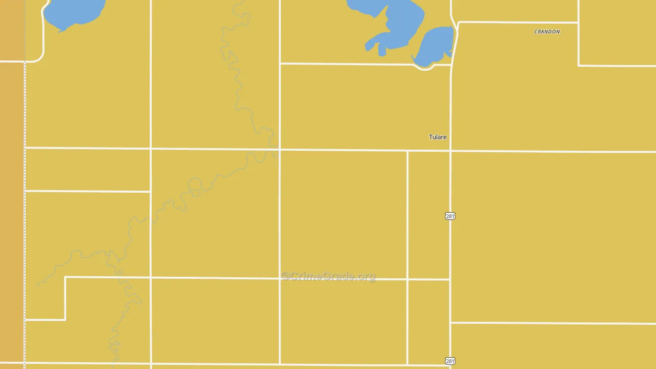 57476, SD Map of Drug-Related Crime Rates