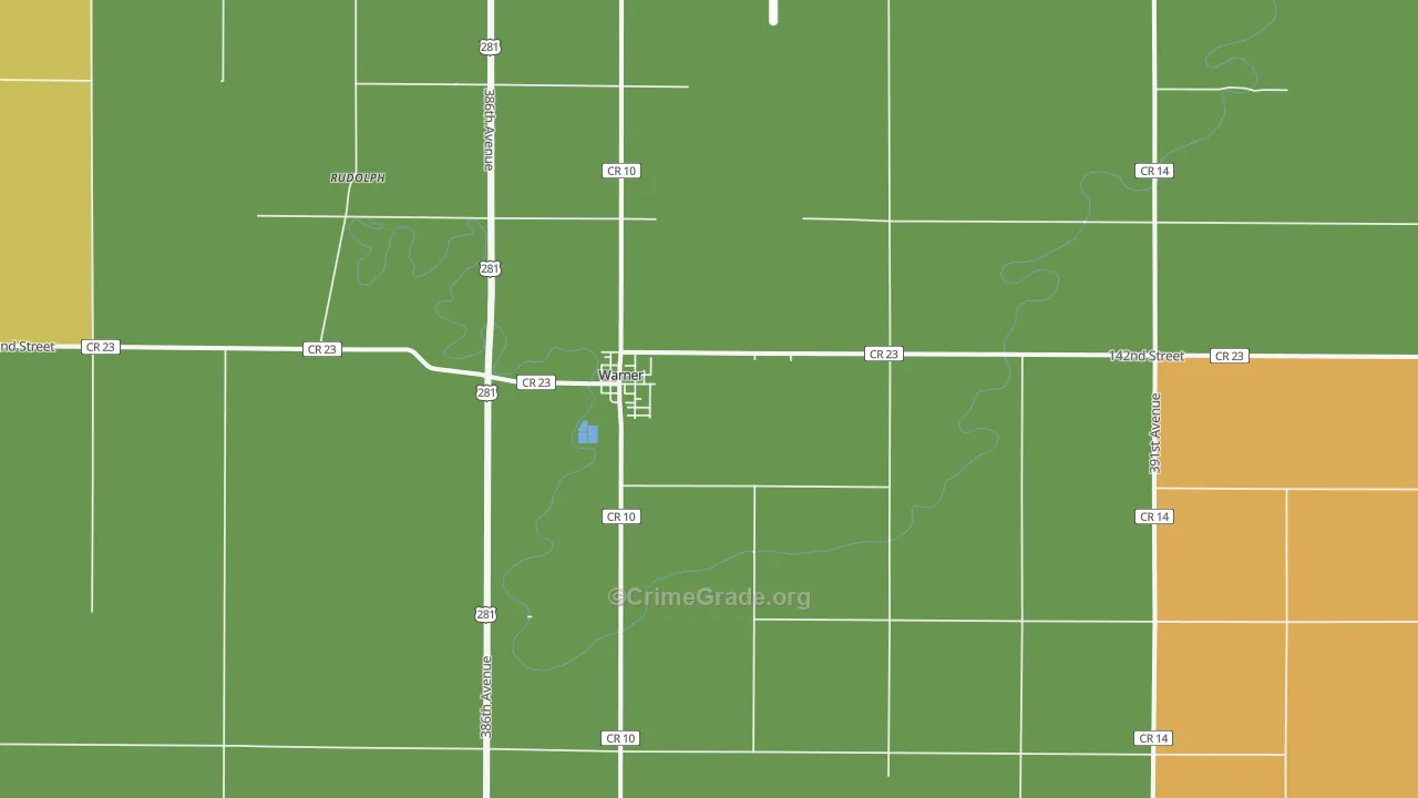 57479, SD Map of Drug-Related Crime Rates