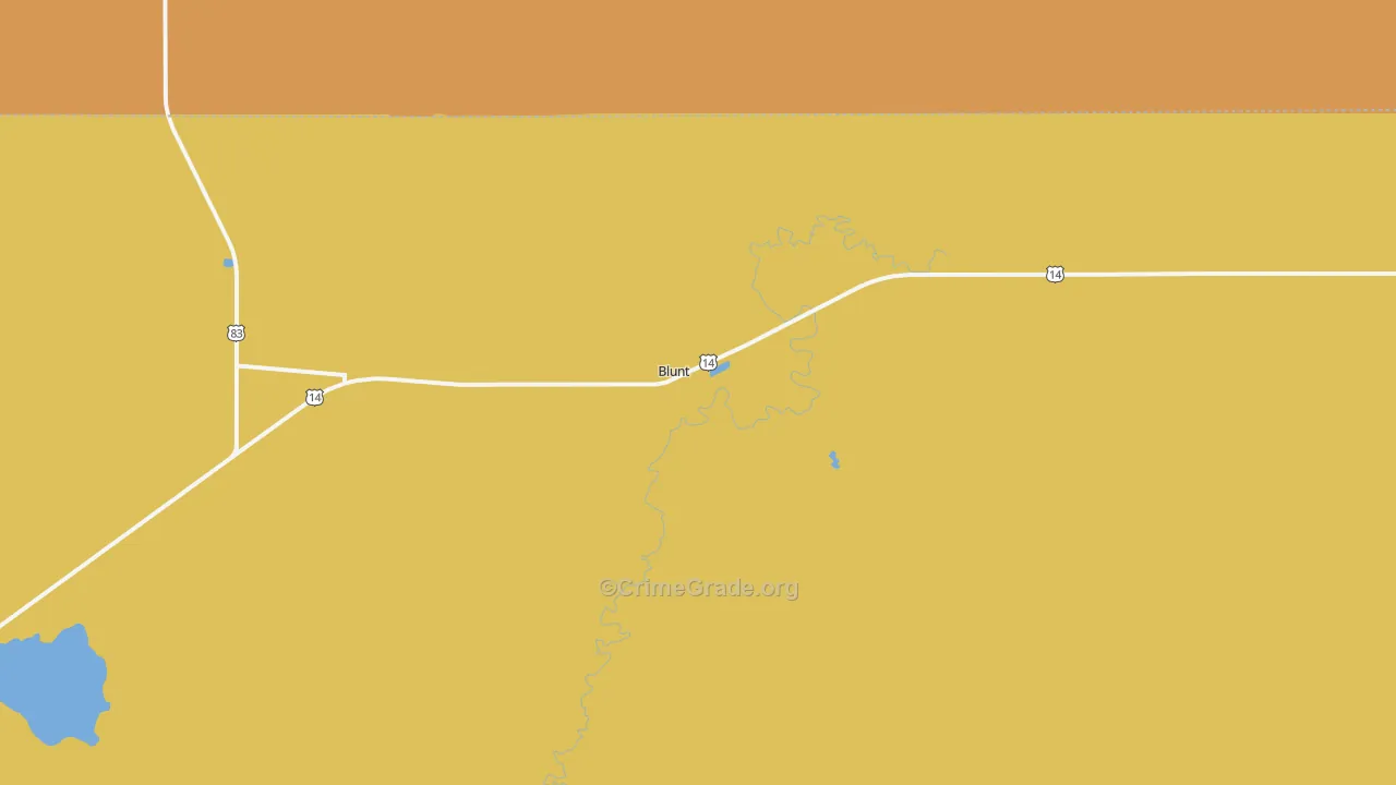 57522, SD Map of Drug-Related Crime Rates