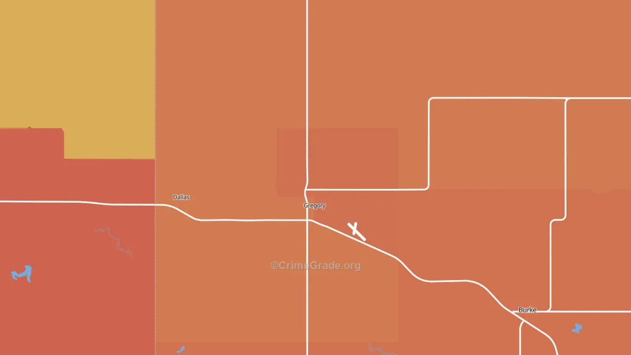 57533, SD Map of Drug-Related Crime Rates