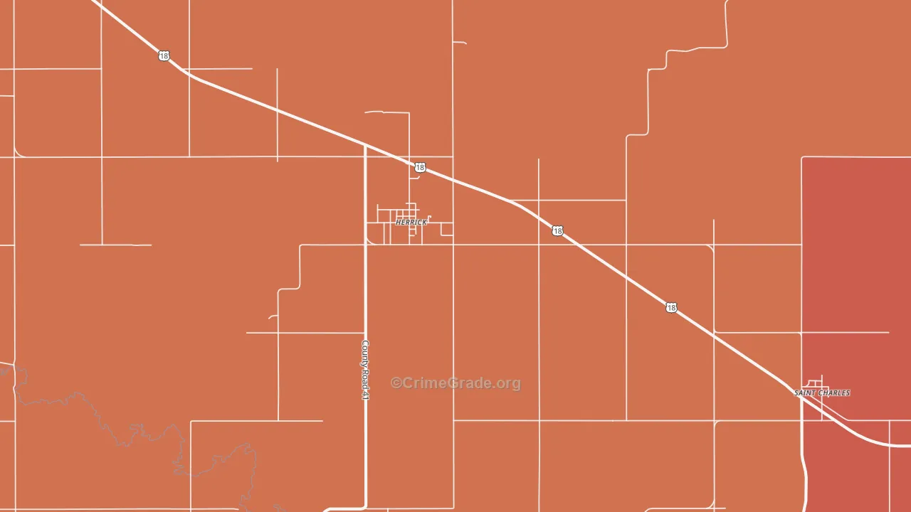 57538, SD Map of Drug-Related Crime Rates