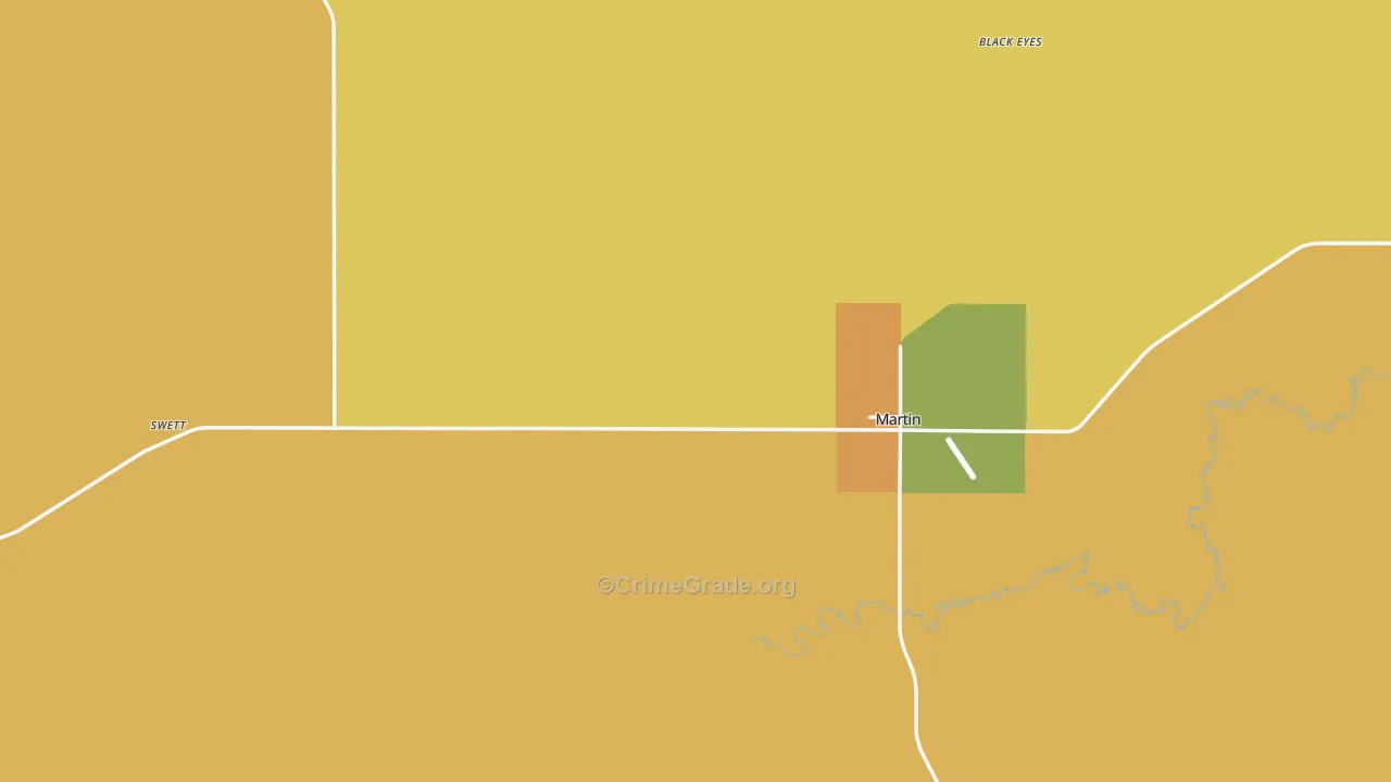 57551, SD Map of Drug-Related Crime Rates