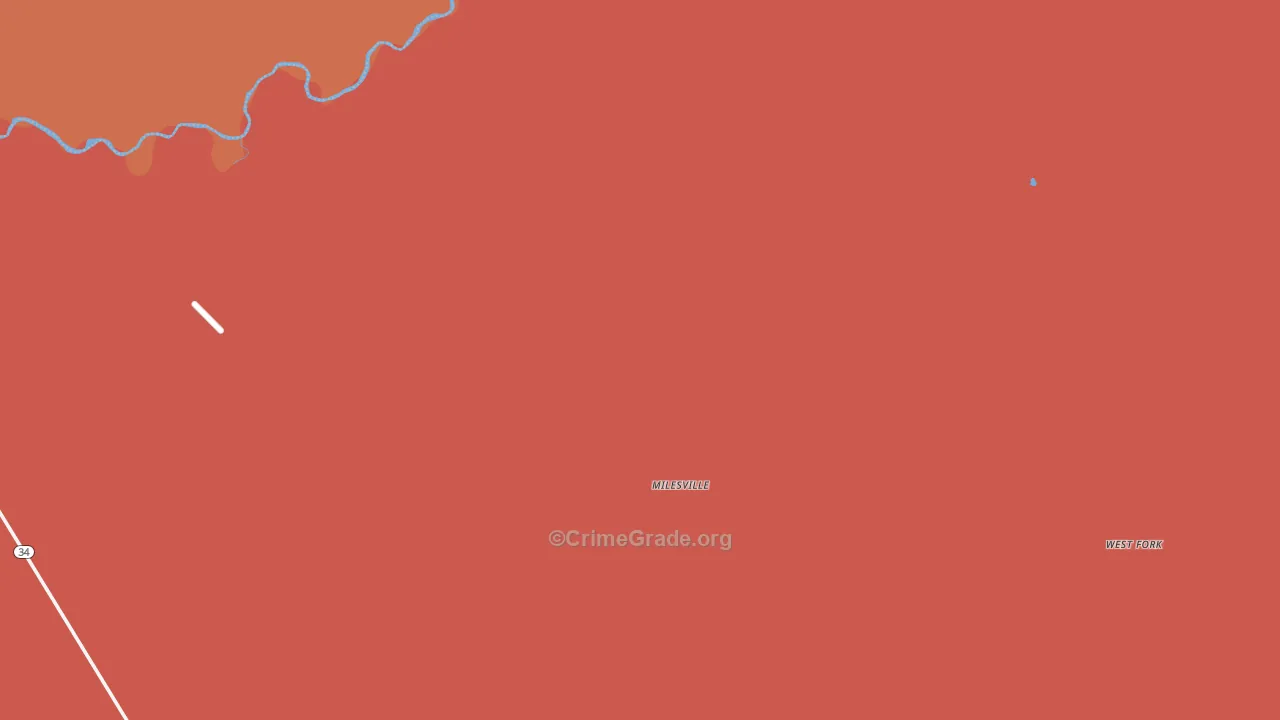 57553, SD Map of Drug-Related Crime Rates
