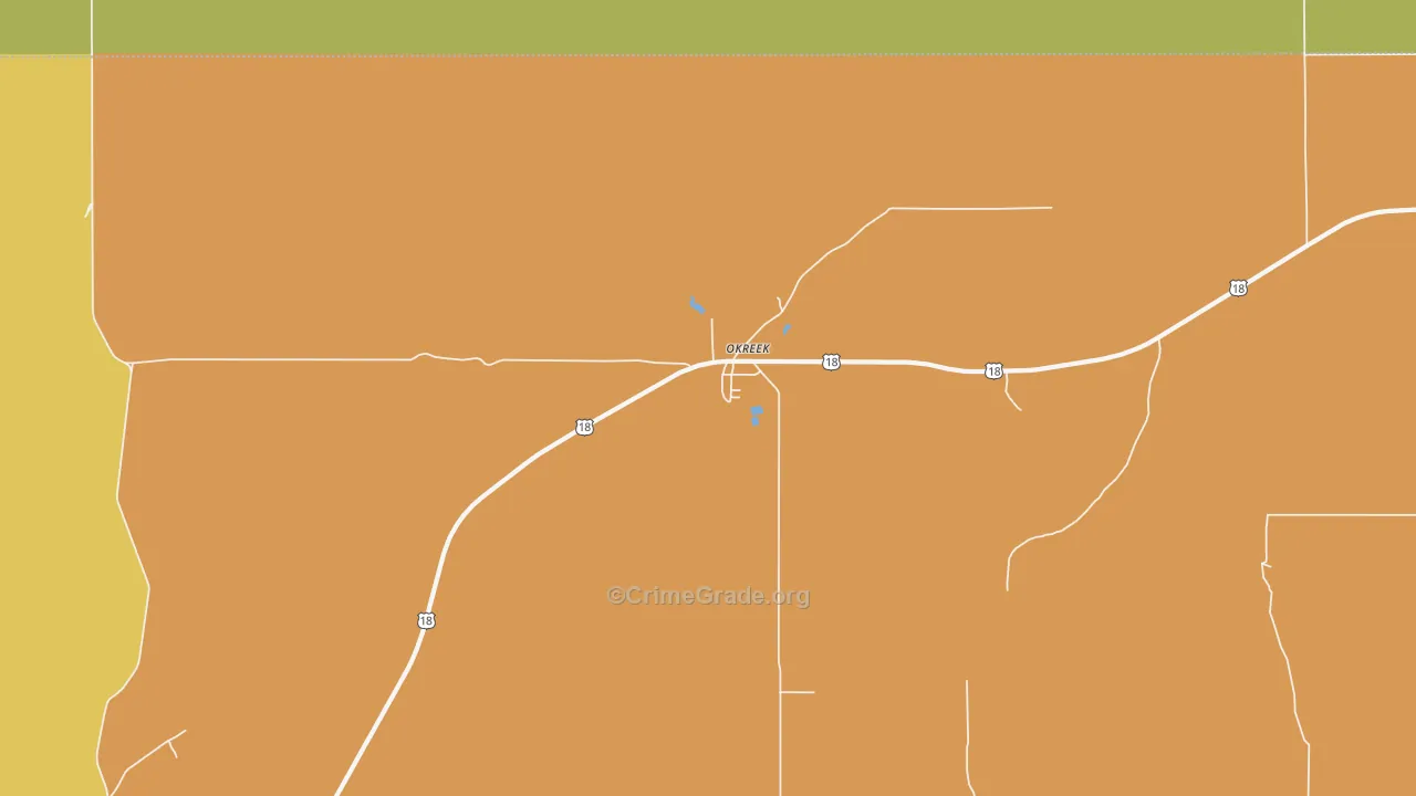 57563, SD Map of Drug-Related Crime Rates
