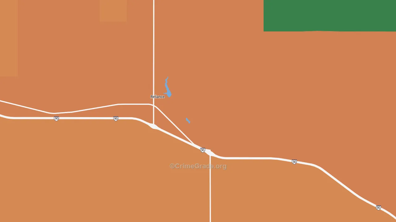 57569, SD Map of Drug-Related Crime Rates