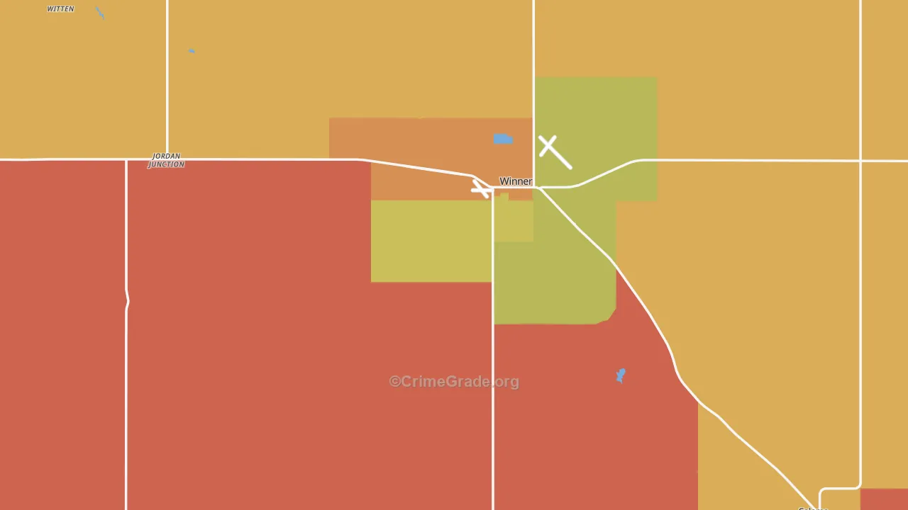 57580, SD Map of Drug-Related Crime Rates