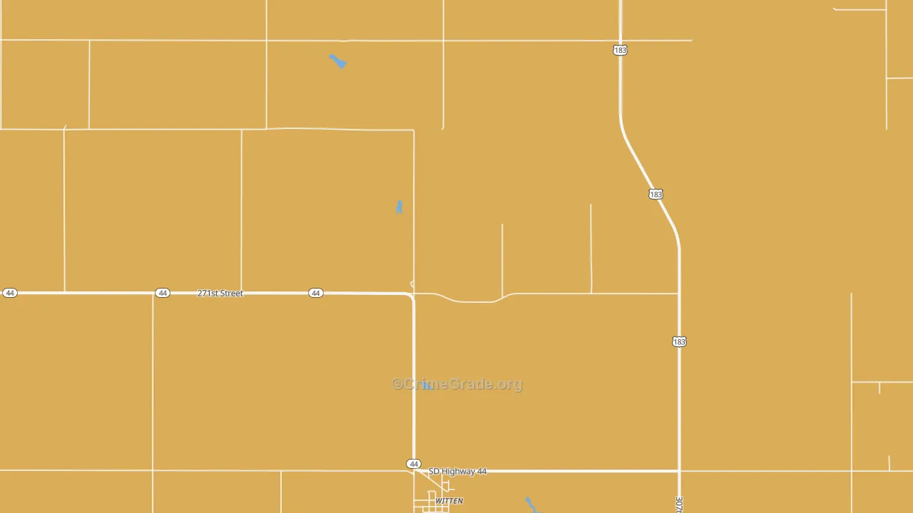 57584, SD Map of Drug-Related Crime Rates
