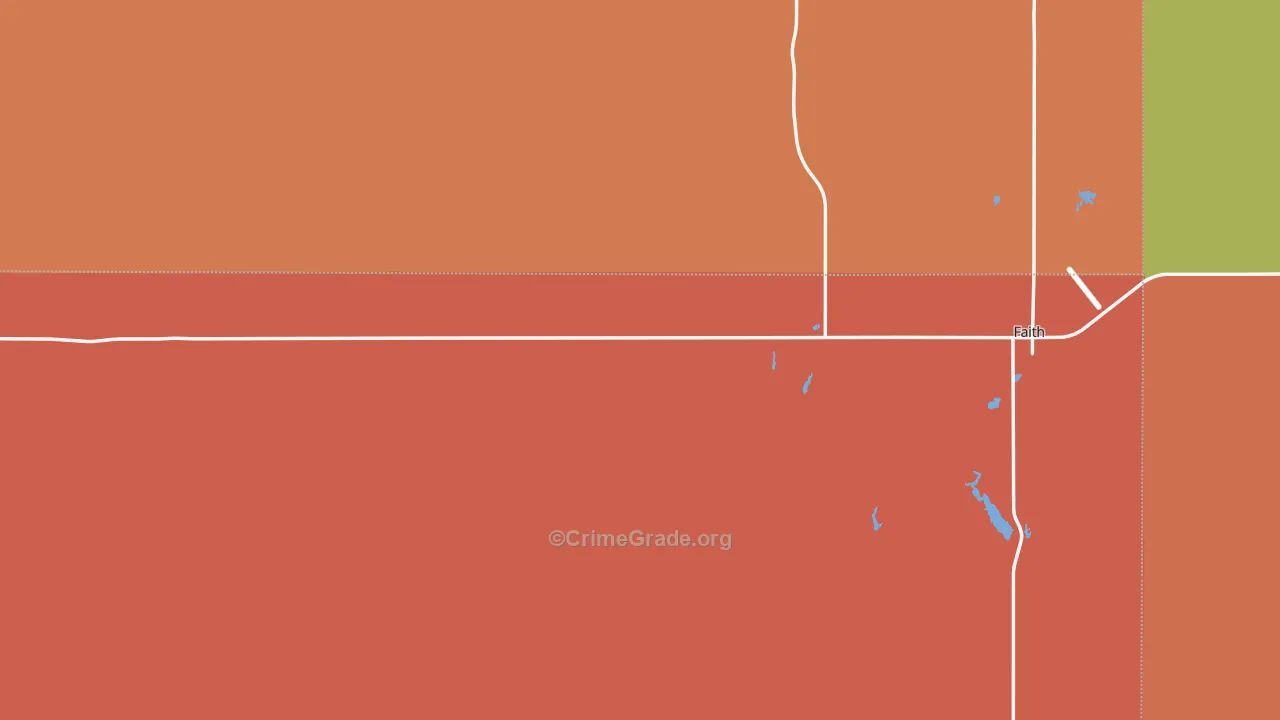 57626, SD Map of Drug-Related Crime Rates