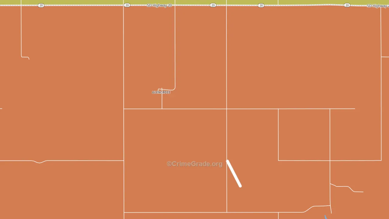 57630, SD Map of Drug-Related Crime Rates