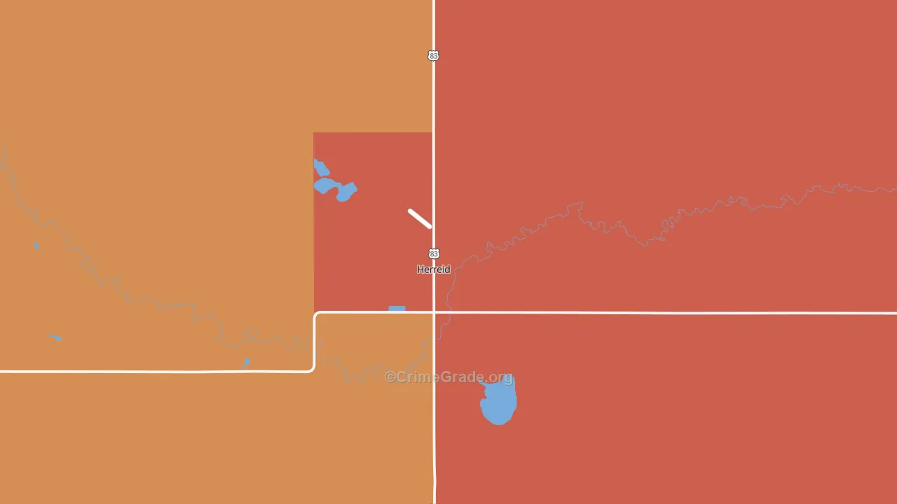 57632, SD Map of Drug-Related Crime Rates