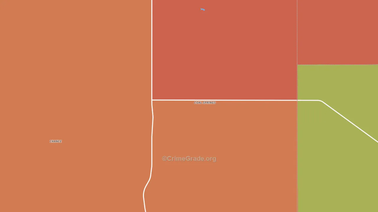 57644, SD Map of Drug-Related Crime Rates