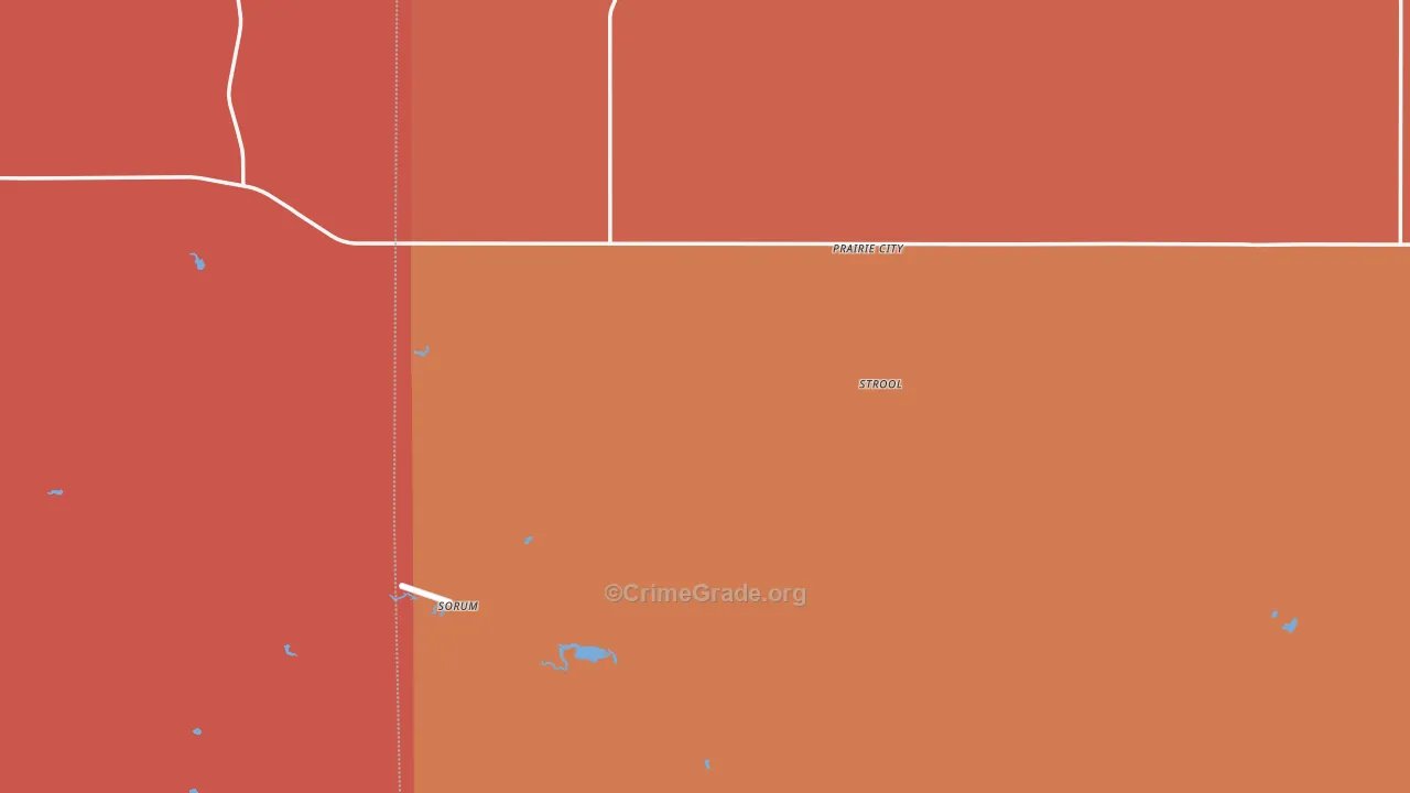 57649, SD Map of Drug-Related Crime Rates