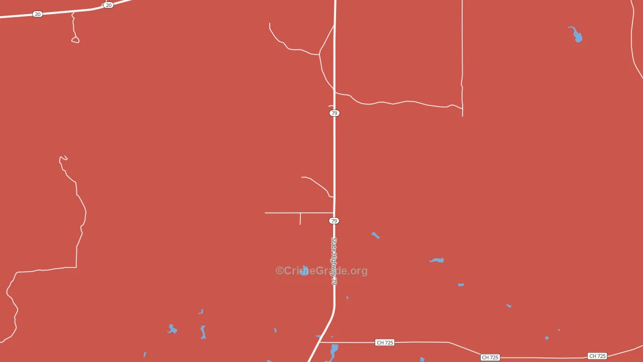57651, SD Map of Drug-Related Crime Rates
