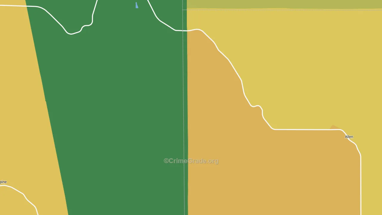 57714, SD Map of Drug-Related Crime Rates