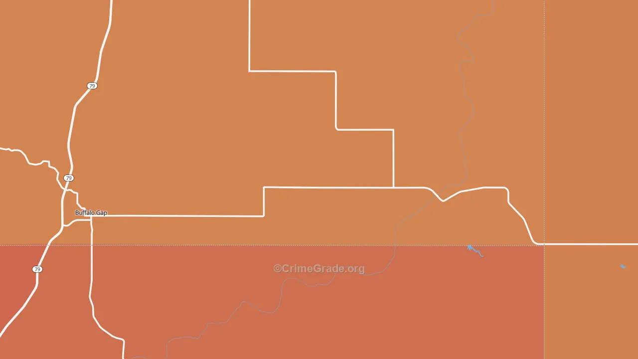 57722, SD Map of Drug-Related Crime Rates