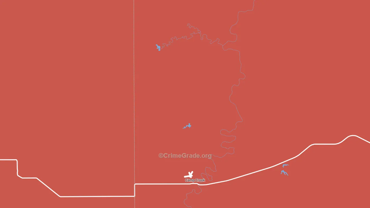 57724, SD Map of Drug-Related Crime Rates