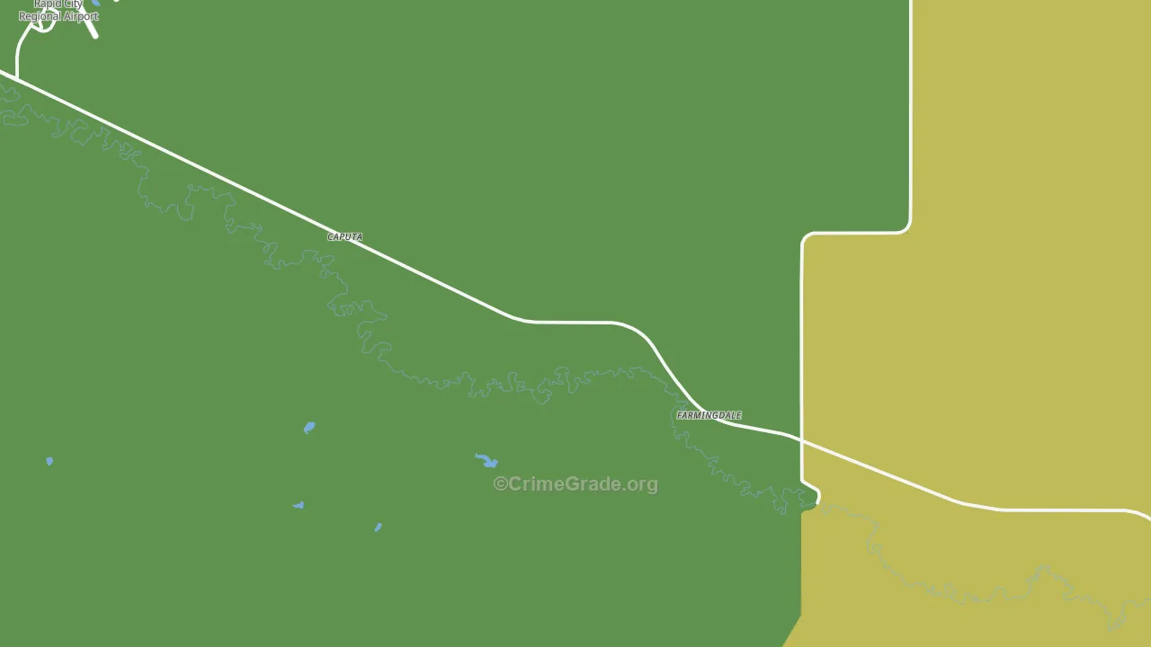 57725, SD Map of Drug-Related Crime Rates
