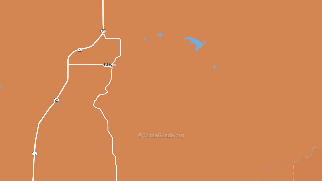 57738, SD Map of Drug-Related Crime Rates