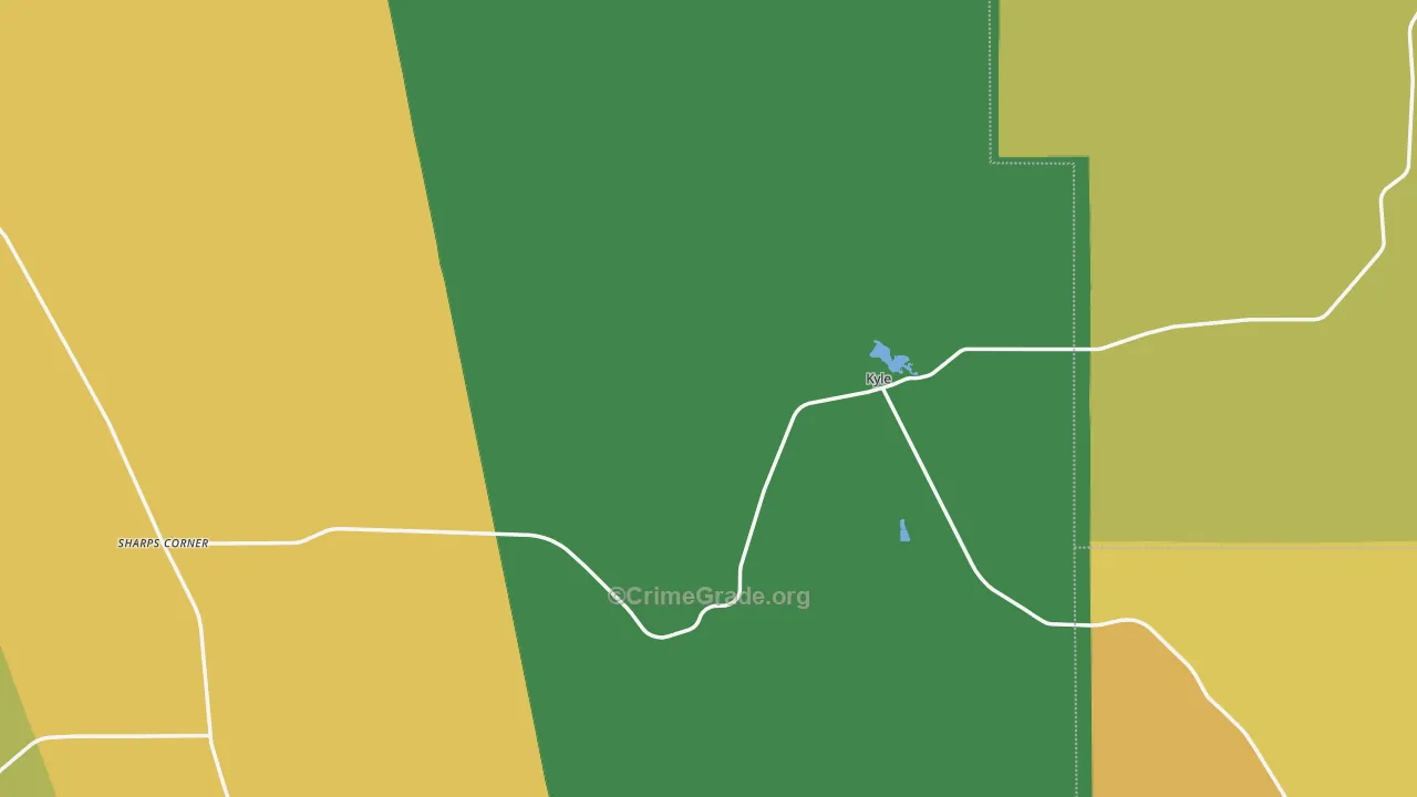 57752, SD Map of Drug-Related Crime Rates