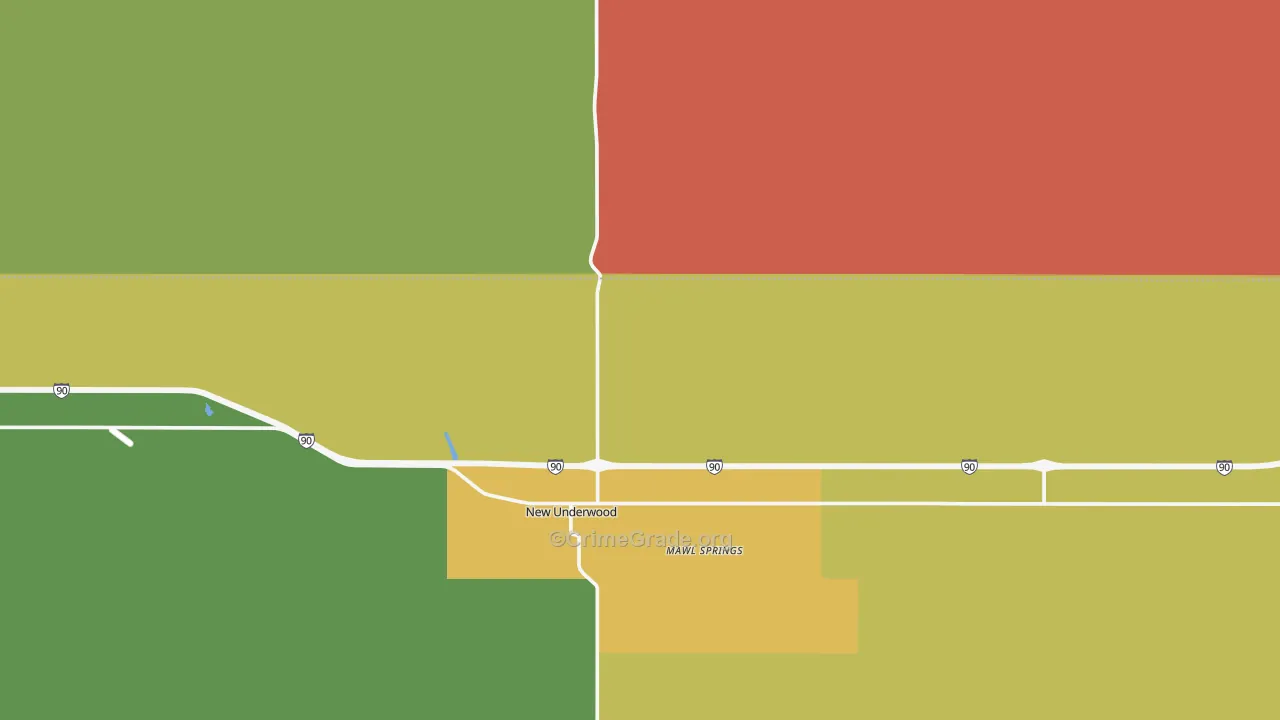 57761, SD Map of Drug-Related Crime Rates