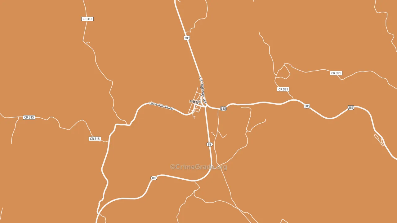 57773, SD Map of Drug-Related Crime Rates