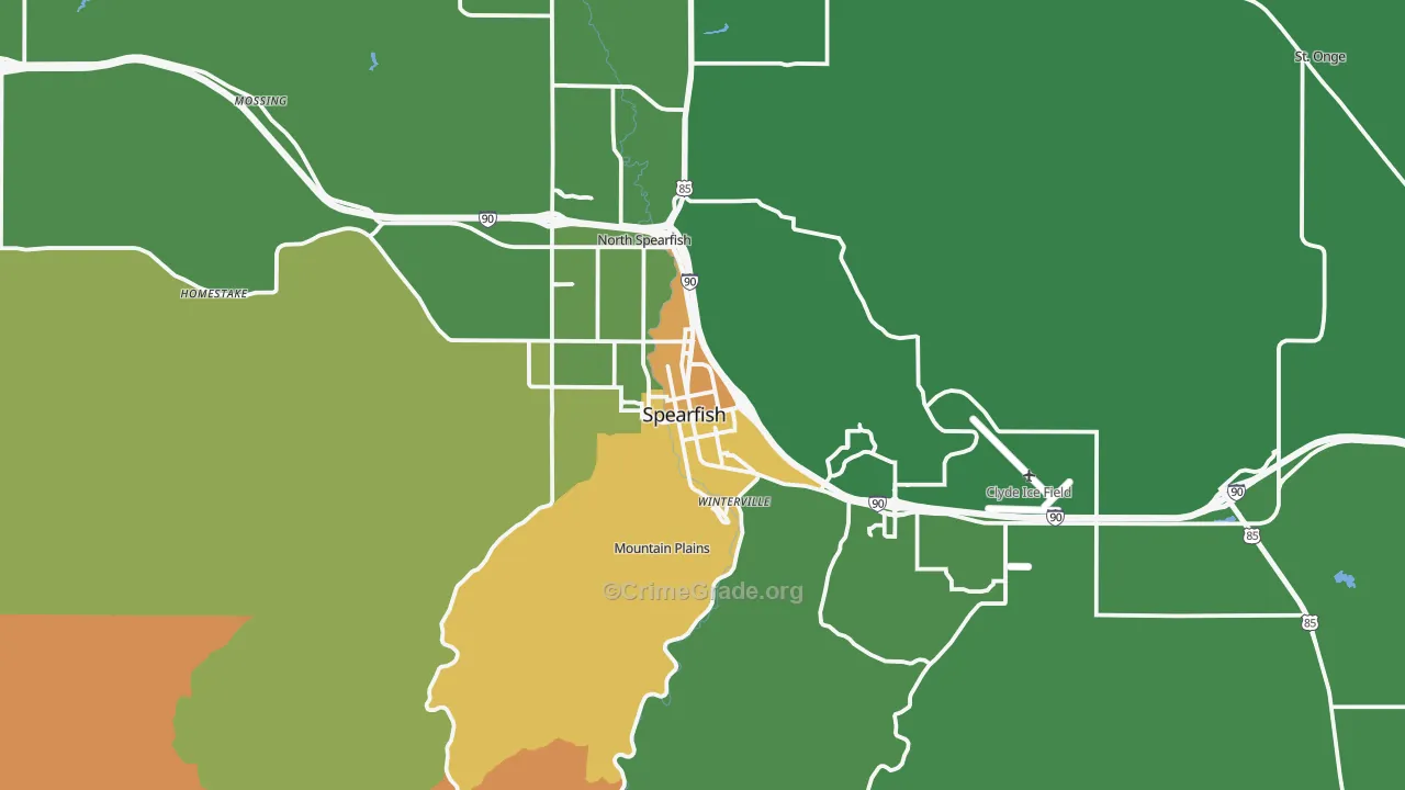 57783, SD Map of Drug-Related Crime Rates