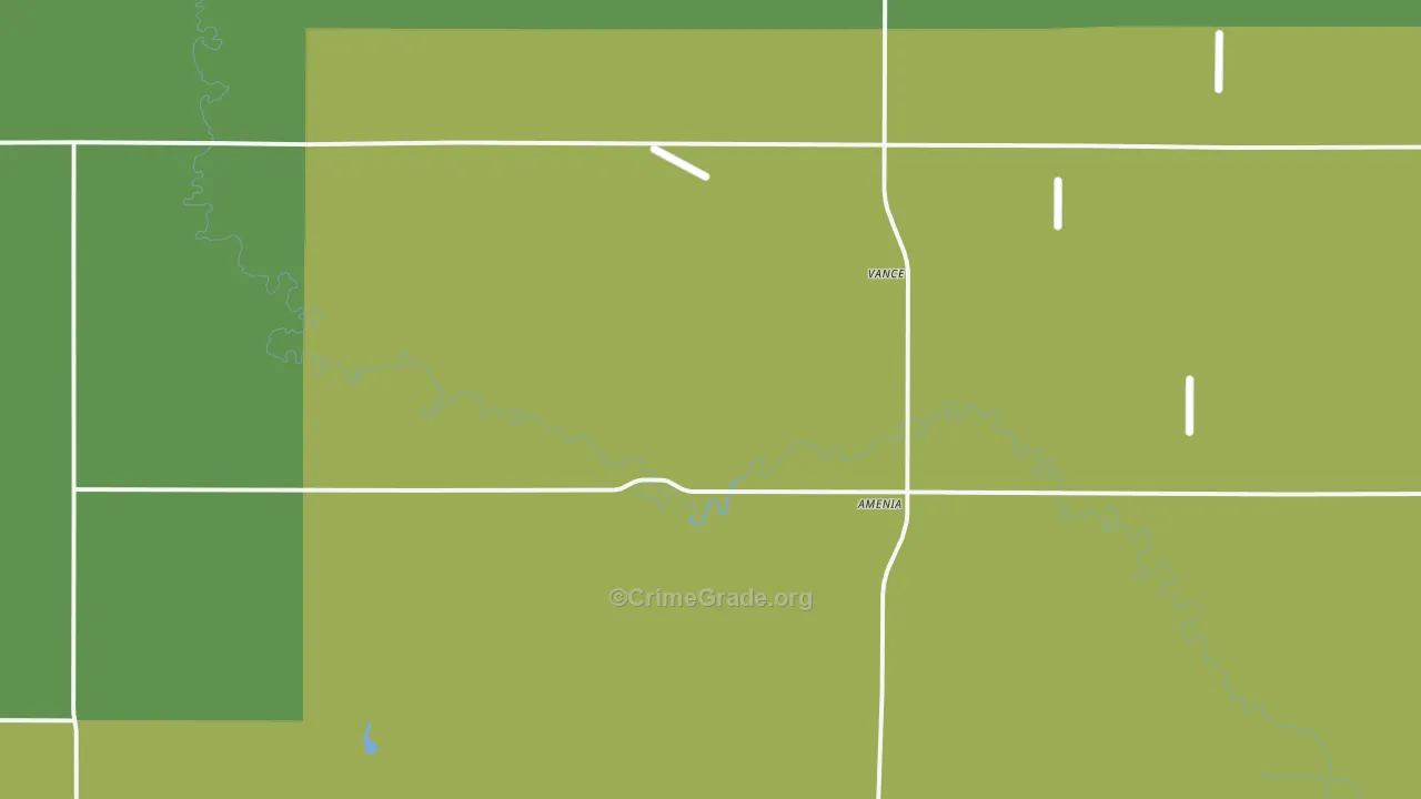 58004, ND Map of Drug-Related Crime Rates