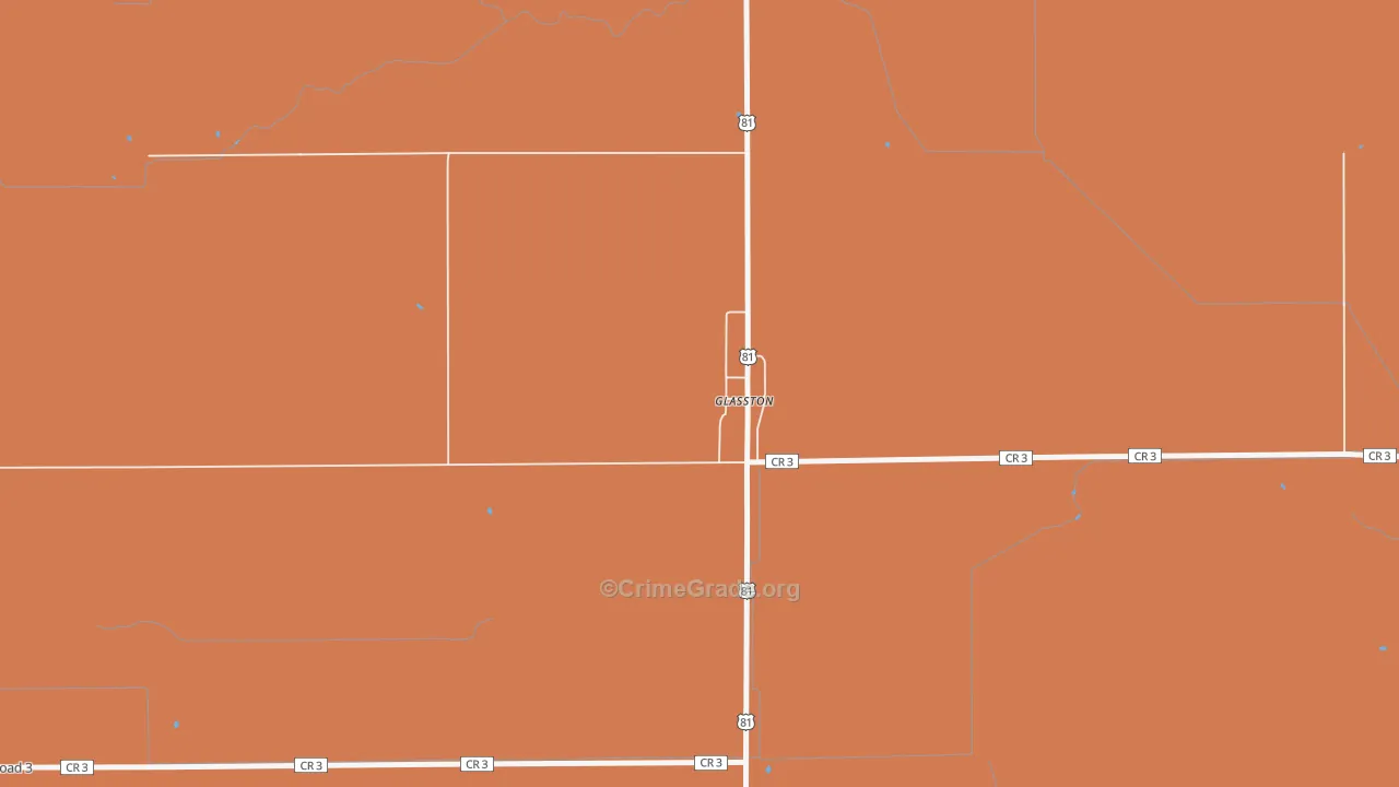 58236, ND Map of Drug-Related Crime Rates