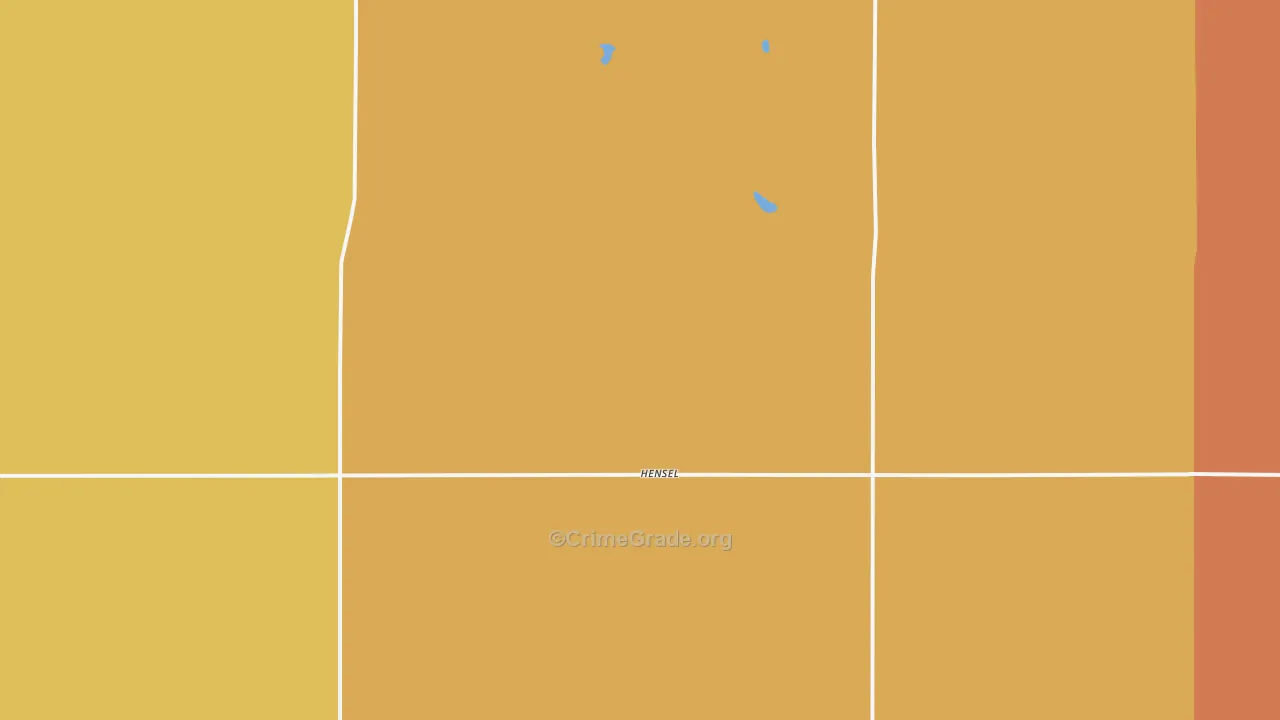 58241, ND Map of Drug-Related Crime Rates
