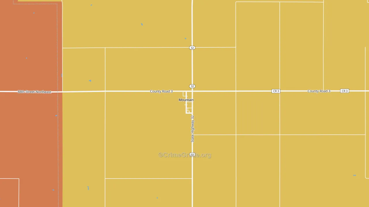58262, ND Map of Drug-Related Crime Rates