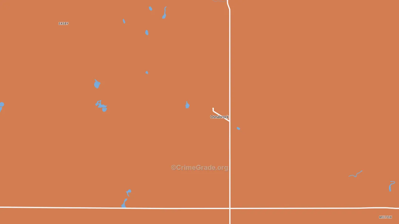 58269, ND Map of Drug-Related Crime Rates