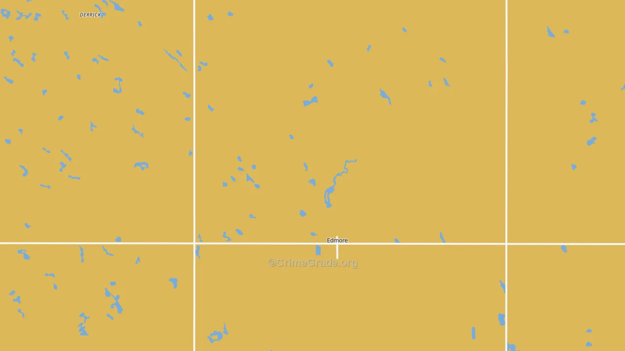 58330, ND Map of Drug-Related Crime Rates
