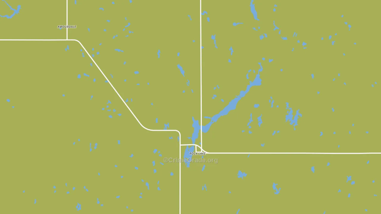 58365, ND Map of Drug-Related Crime Rates