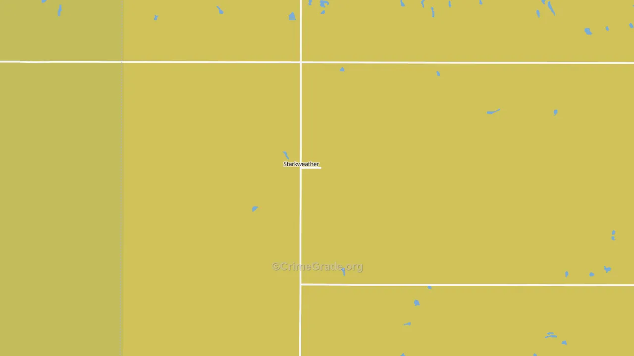 58377, ND Map of Drug-Related Crime Rates