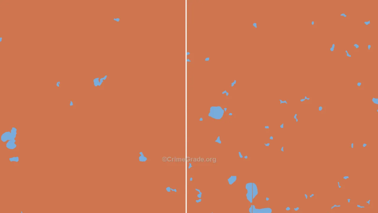 58430, ND Map of Drug-Related Crime Rates